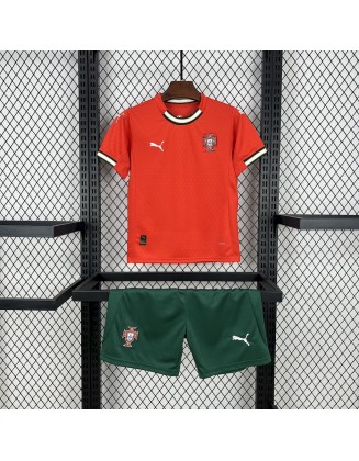 Portugal Home Jerseys 25/26 Kids