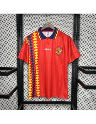 Spain Home Jerseys 1994 Retro