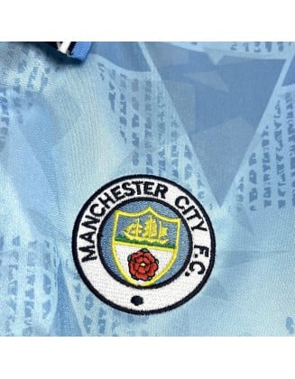 Manchester City Jersey 89/91 Retro