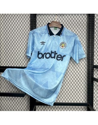 Manchester City Jersey 89/91 Retro